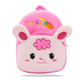 Kindergarten Cute Cartoon Kids School Bag for Boys and Girls (Pink)